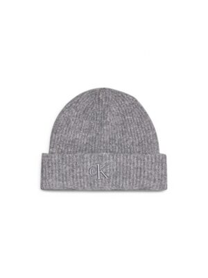 Calvin Klein Gray Acrylic Hat