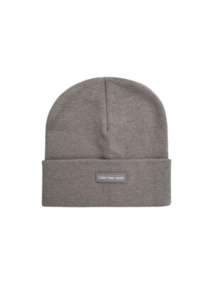 Calvin Klein Jeans Gray Recycled Polyester Hat