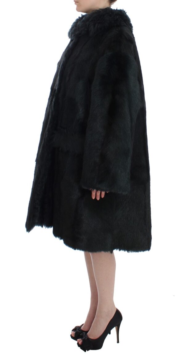 Dolce & Gabbana Exquisite Shearling Coat Jacket - Image 3