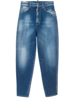 Dsquared² Blue Cotton Jeans & Pant