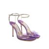 Jimmy Choo Purple Raso Sandal - Image 2