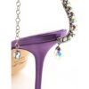 Jimmy Choo Purple Raso Sandal - Image 5