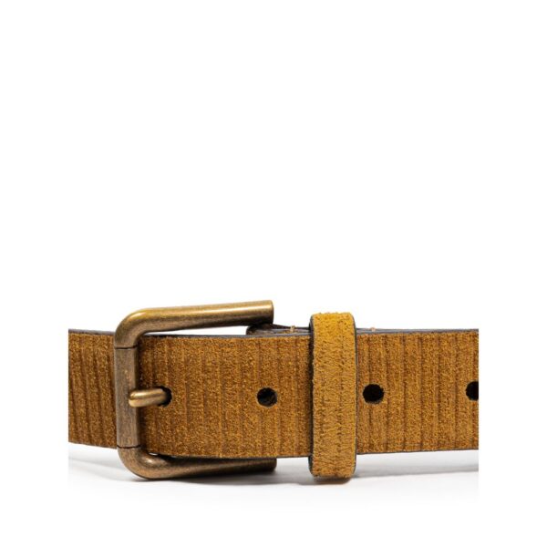 Dolce & Gabbana Brown Leather Belt - Image 2