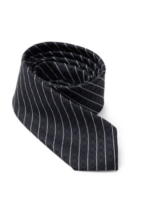 Dolce & Gabbana Black Polyester Ties & Bowty