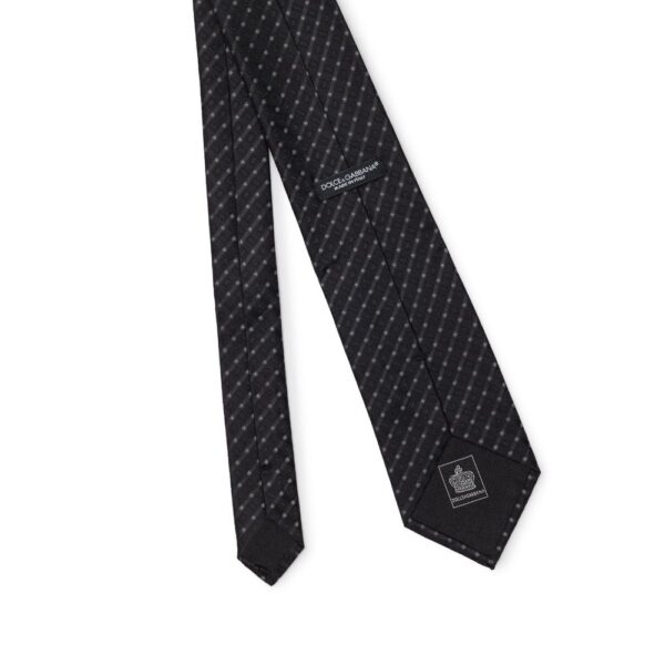 Dolce & Gabbana Black Silk Ties & Bowty - Image 2