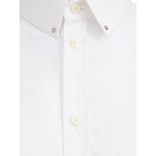 Dolce & Gabbana White Cotton Shirt - Image 3