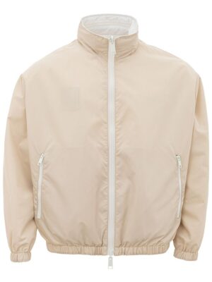 Armani Exchange Beige Polyamide Jacket for the Modern Man