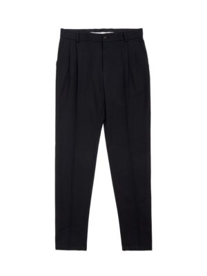 Dolce & Gabbana Elegant Polyester Black Pants for Men