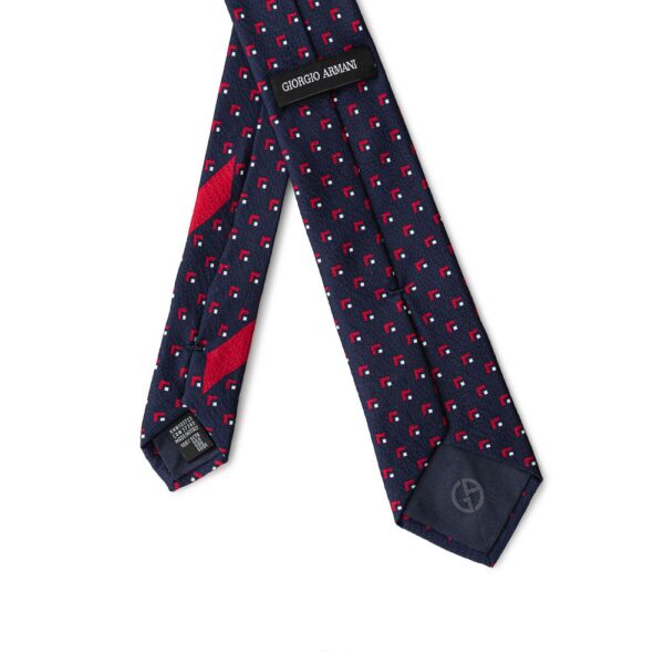 Giorgio Armani Blue Silk Ties & Bowty - Image 2