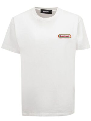 Dsquared² Chic White Cotton Staple Tee
