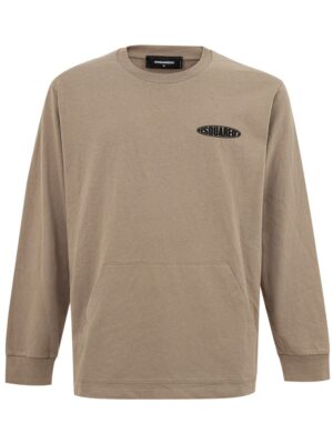 Dsquared² Beige Cotton T-Shirt