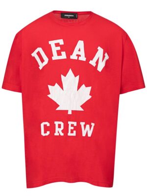 Dsquared² Red Cotton T-Shirt