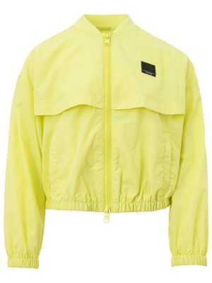 Armani Exchange Chic Yellow Polyamide Jacket for Women