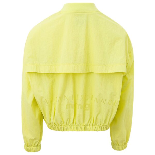 Armani Exchange Chic Yellow Polyamide Jacket for Women - Image 2