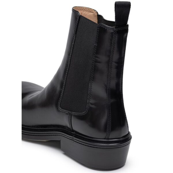 Bottega Veneta Black Leather Boot - Image 6