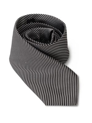 Giorgio Armani Black Silk Ties & Bowty
