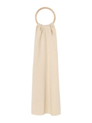 Calvin Klein Cream Recycled Polyester Scarf