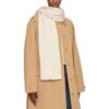 Calvin Klein Cream Recycled Polyester Scarf - Image 3