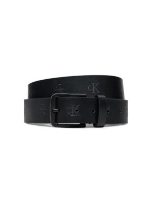 Calvin Klein Jeans Black Leather Belt