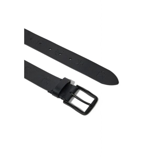 Calvin Klein Jeans Black Leather Belt - Image 2