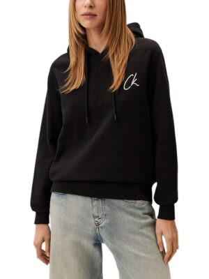 Calvin Klein Jeans Black Recycled Cotton Sweater