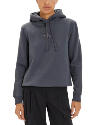 Calvin Klein Jeans Gray Cotton Sweater