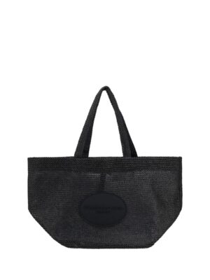 Alexander Wang Punch XL Raffia Shoulder Bag