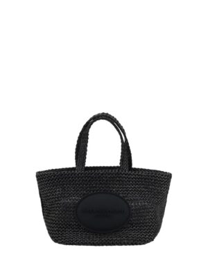 Alexander Wang Punch Small Raffia Handbag