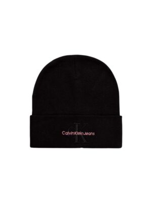 Calvin Klein Jeans Black Cotton Hat