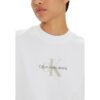 Calvin Klein Jeans White Recycled Cotton Sweater - Image 4