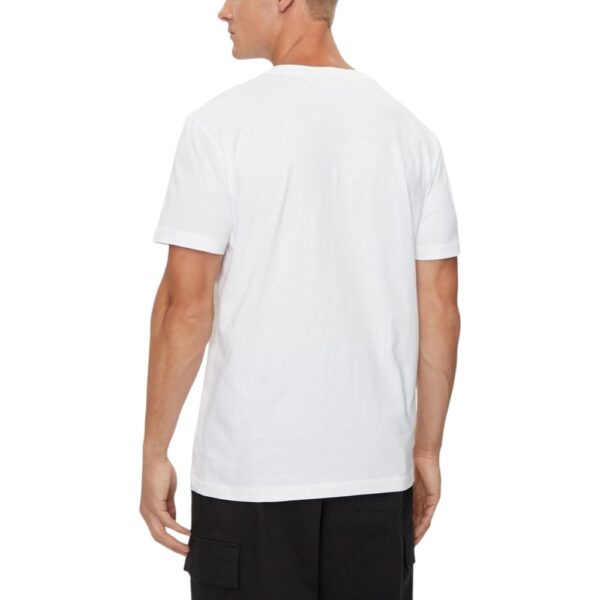 Calvin Klein Jeans White Recycled Cotton T-Shirt - Image 2