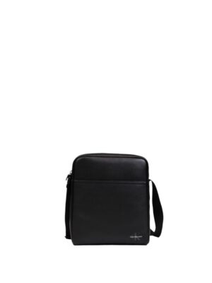 Calvin Klein Black Polyethylene Messenger Bag