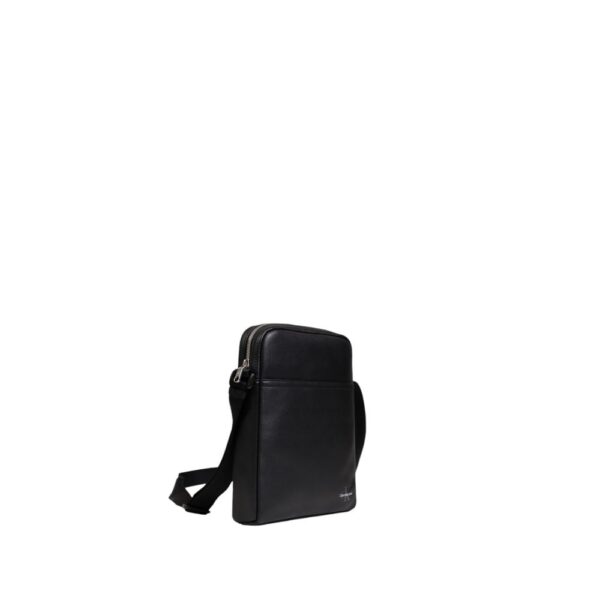 Calvin Klein Black Polyethylene Messenger Bag - Image 4