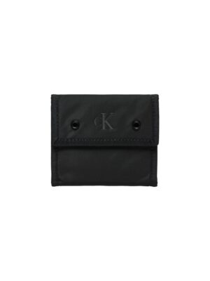 Calvin Klein Jeans Black Recycled Polyester Wallet