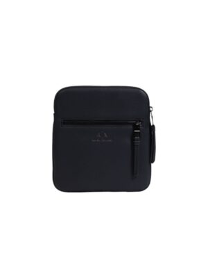 Armani Exchange Blue Polyester Messenger Bag