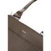 Hugo Boss Green Leather Messenger Bag - Image 5