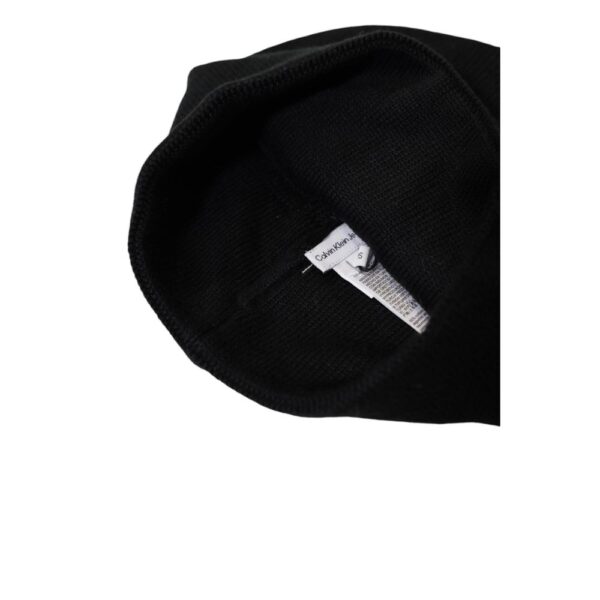 Calvin Klein Black Cotton Hat - Image 4