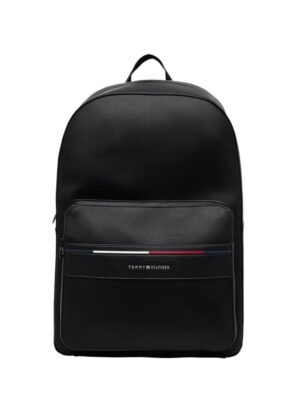 Tommy Hilfiger Black Polyethylene Backpack