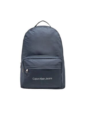 Calvin Klein Jeans Blue Recycled Polyester Backpack