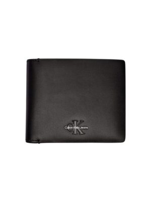 Calvin Klein Jeans Black Leather Wallet