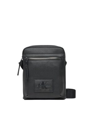 Calvin Klein Black Polyethylene Messenger Bag