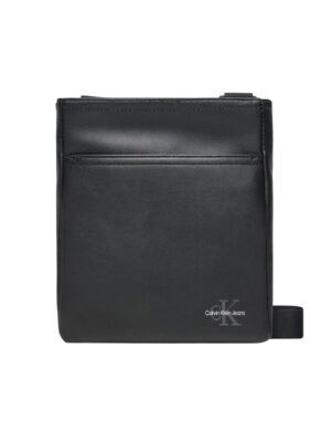 Calvin Klein Black Polyethylene Messenger Bag