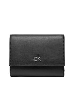 Calvin Klein Black Recycled Polyester Wallet