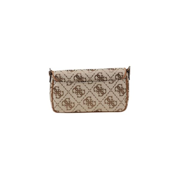 Guess Beige Polyester Handbag - Image 4