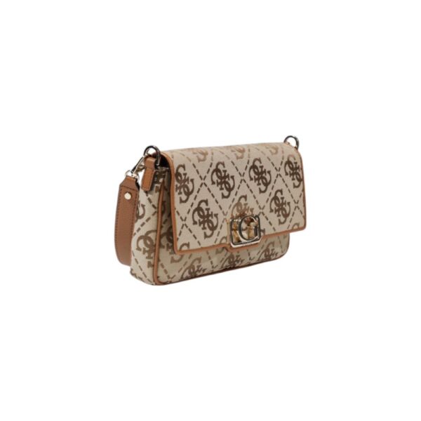 Guess Beige Polyester Handbag - Image 5