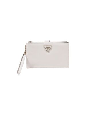 Guess Cream Polyethylene Wallet