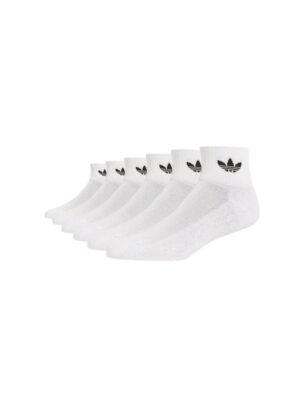 Adidas White Cotton Sock