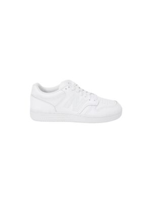New Balance White Leather Sneaker