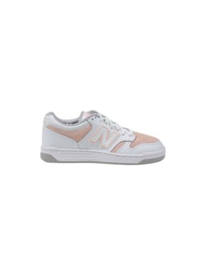 New Balance Pink Leather Sneaker