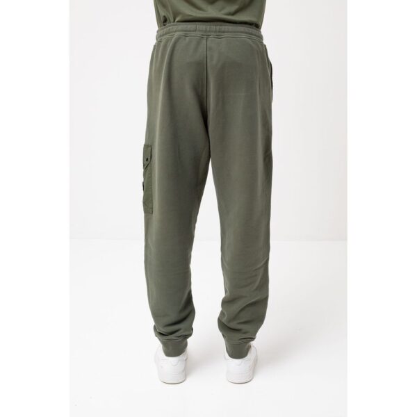 Stone Island Green Cotton Men Tracksuit Trouser - Image 4
